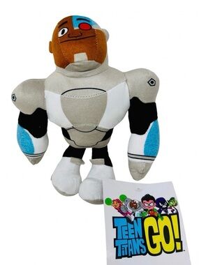Teen Titans Go! Cyborg Plush Toy - Multicolor